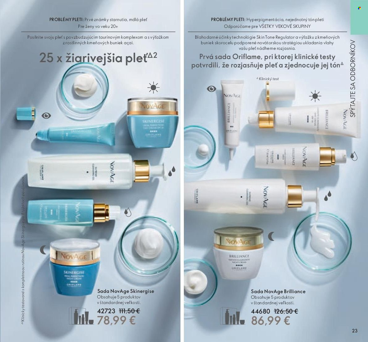 Leták Oriflame - 21.9.2022 - 11.10.2022. Strana 23