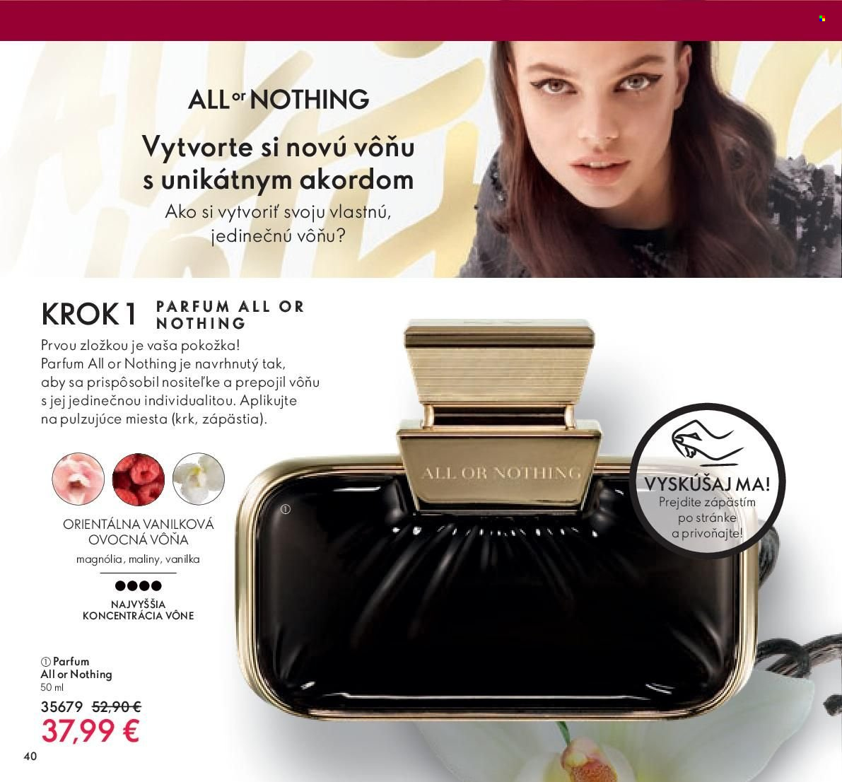 Leták Oriflame - 21.9.2022 - 11.10.2022. Strana 40