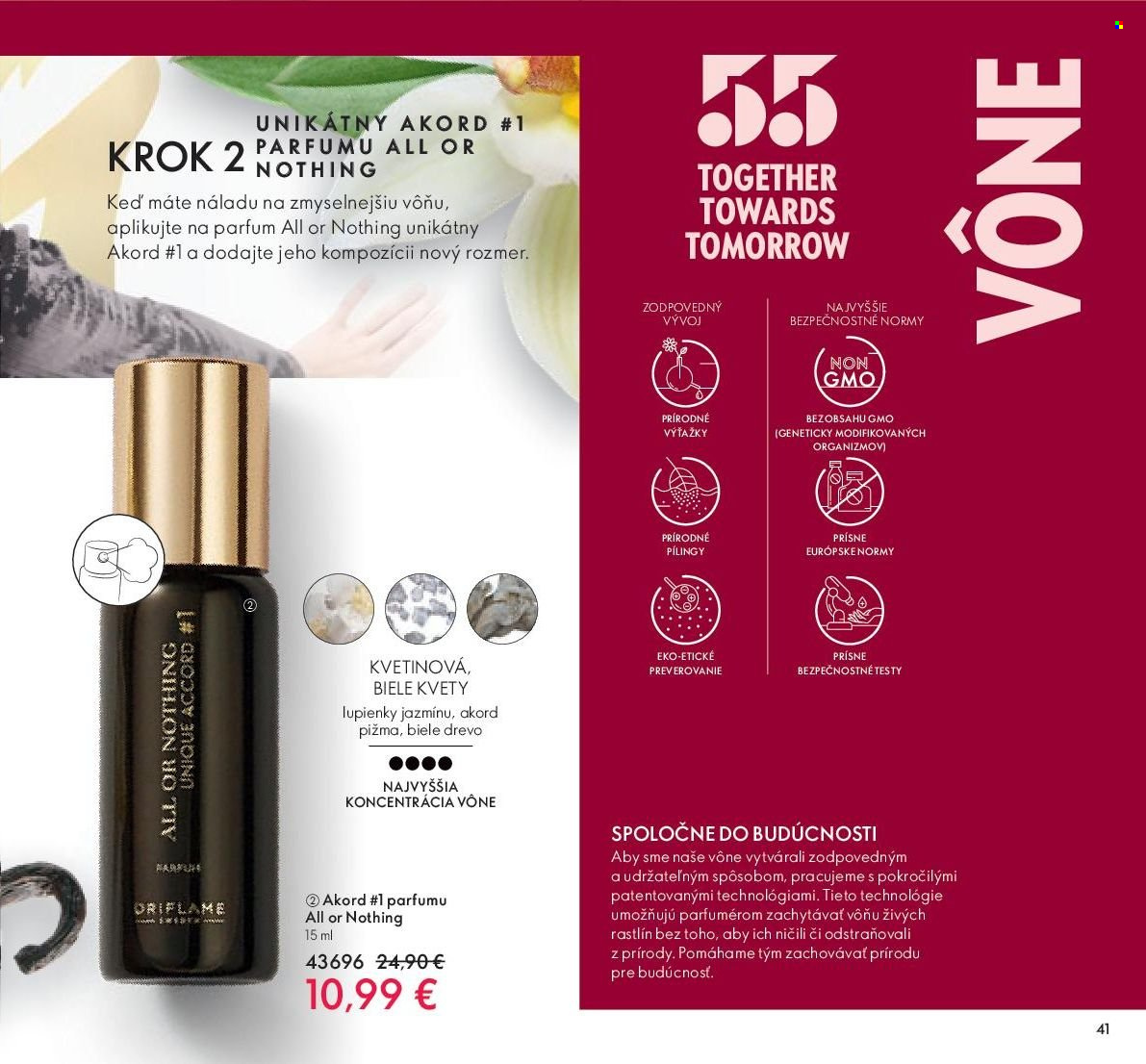 Leták Oriflame - 21.9.2022 - 11.10.2022. Strana 41
