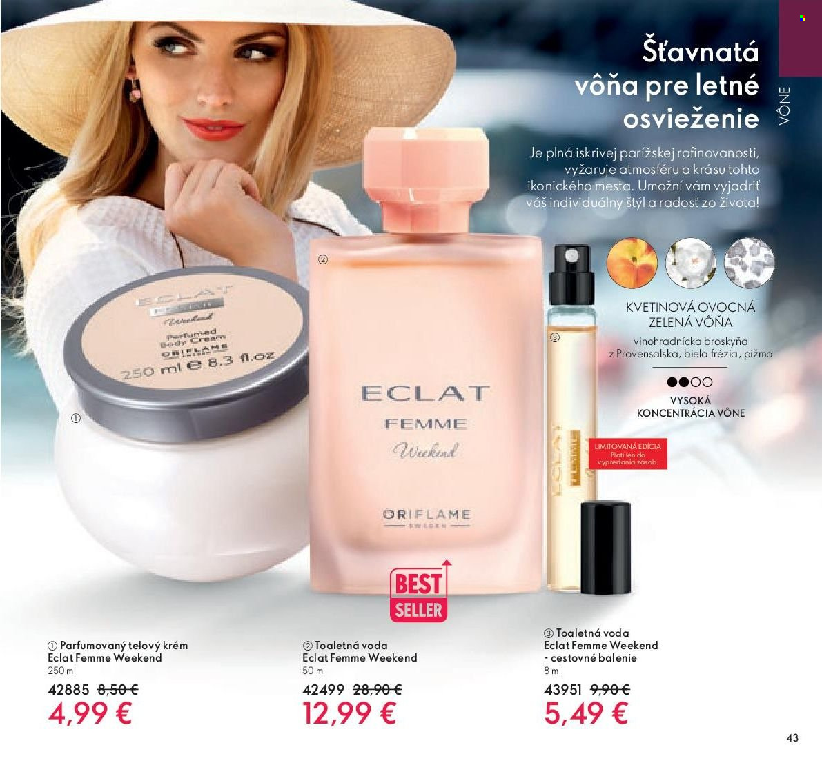 Leták Oriflame - 21.9.2022 - 11.10.2022. Strana 43