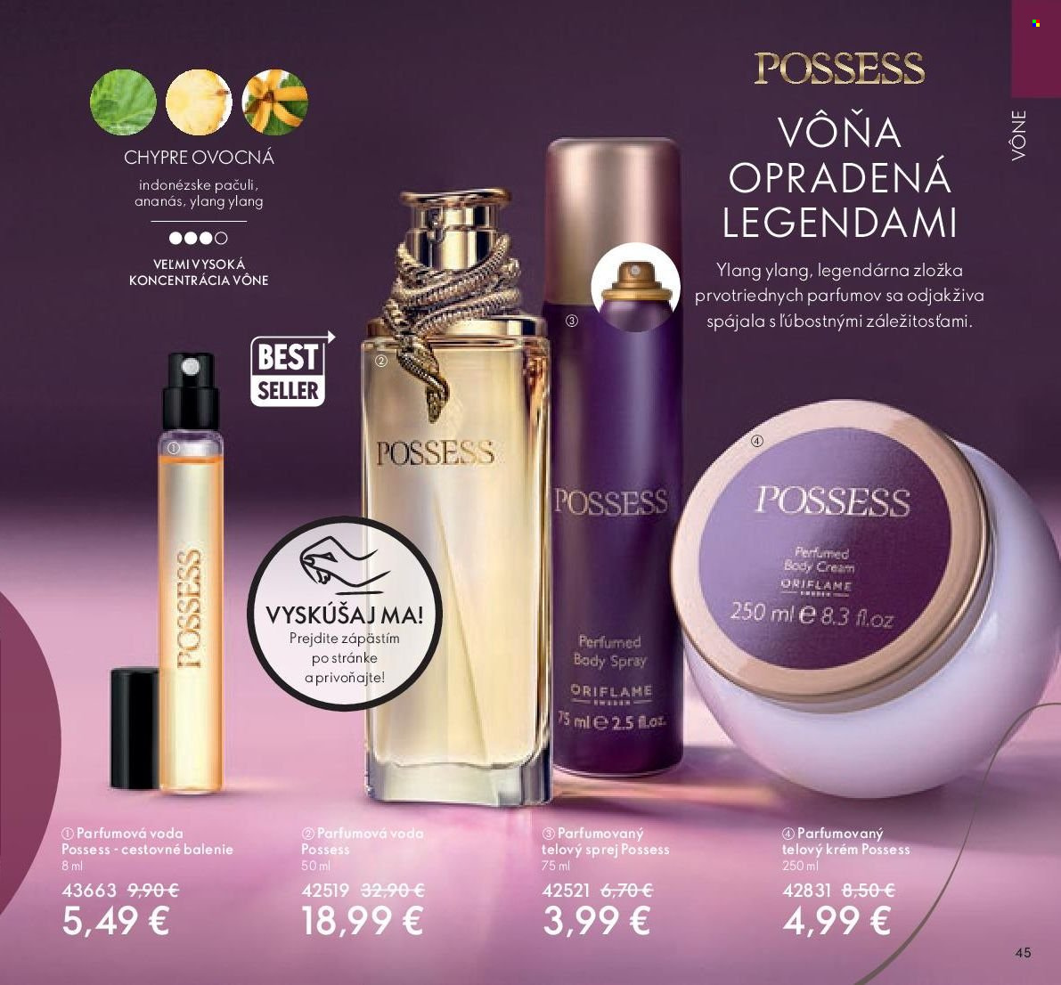 Leták Oriflame - 21.9.2022 - 11.10.2022. Strana 45
