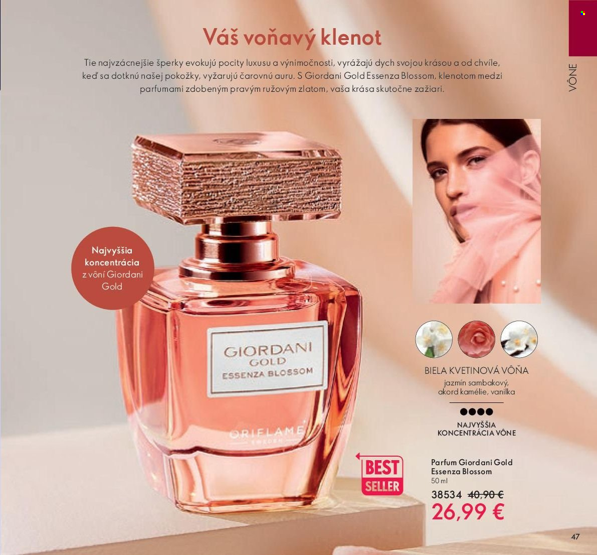 Leták Oriflame - 21.9.2022 - 11.10.2022. Strana 47
