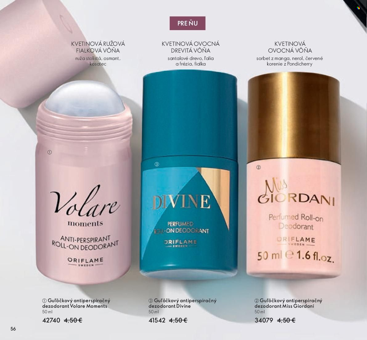 Leták Oriflame - 21.9.2022 - 11.10.2022. Strana 56