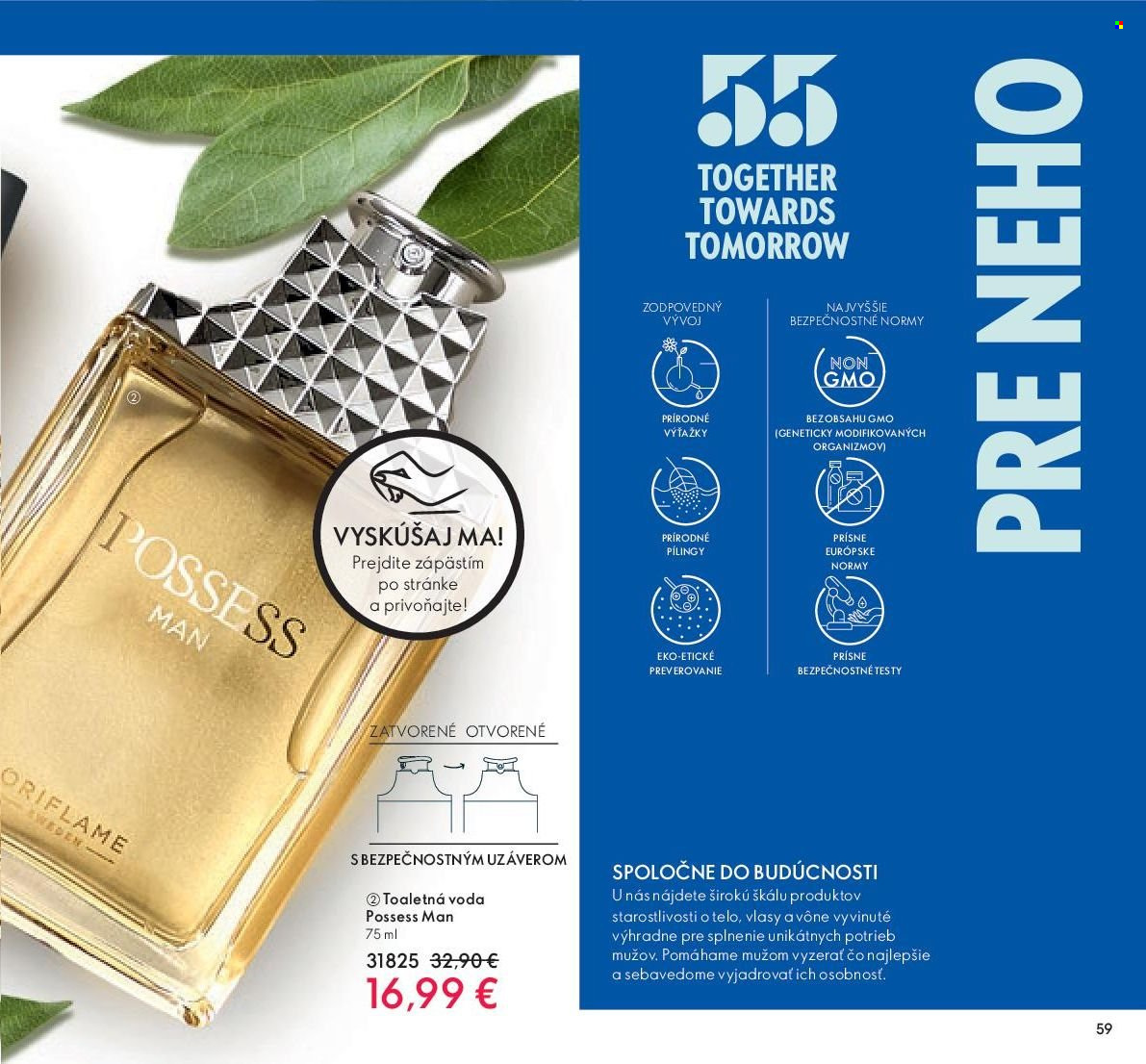 Leták Oriflame - 21.9.2022 - 11.10.2022. Strana 59