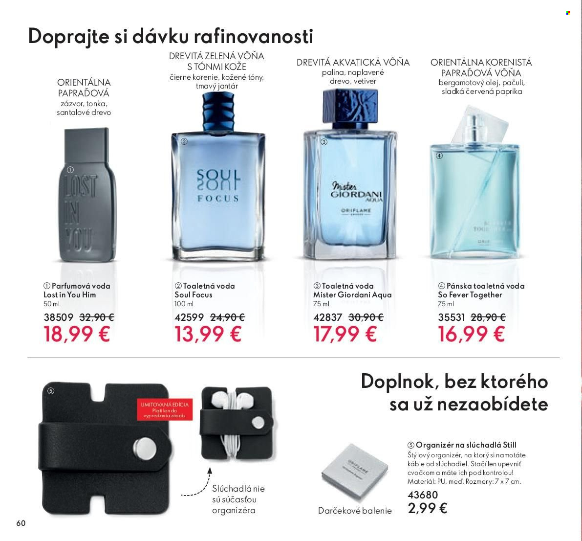 Leták Oriflame - 21.9.2022 - 11.10.2022. Strana 60