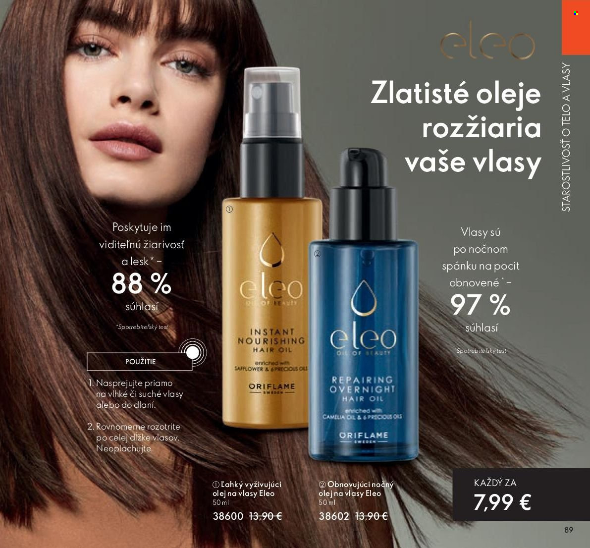 Leták Oriflame - 21.9.2022 - 11.10.2022. Strana 89
