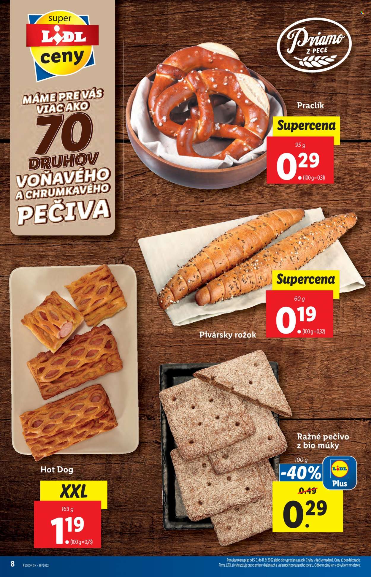 Leták Lidl - 5.9.2022 - 11.9.2022. Strana 8