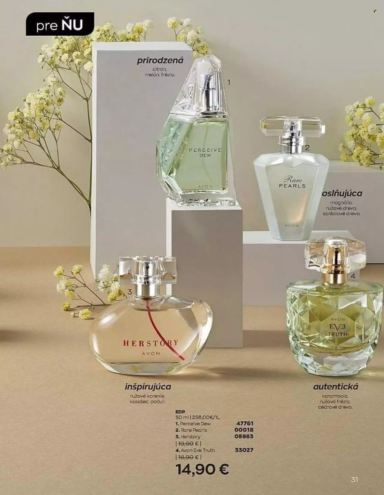 Leták Avon - 1.9.2022 - 30.9.2022. Strana 31