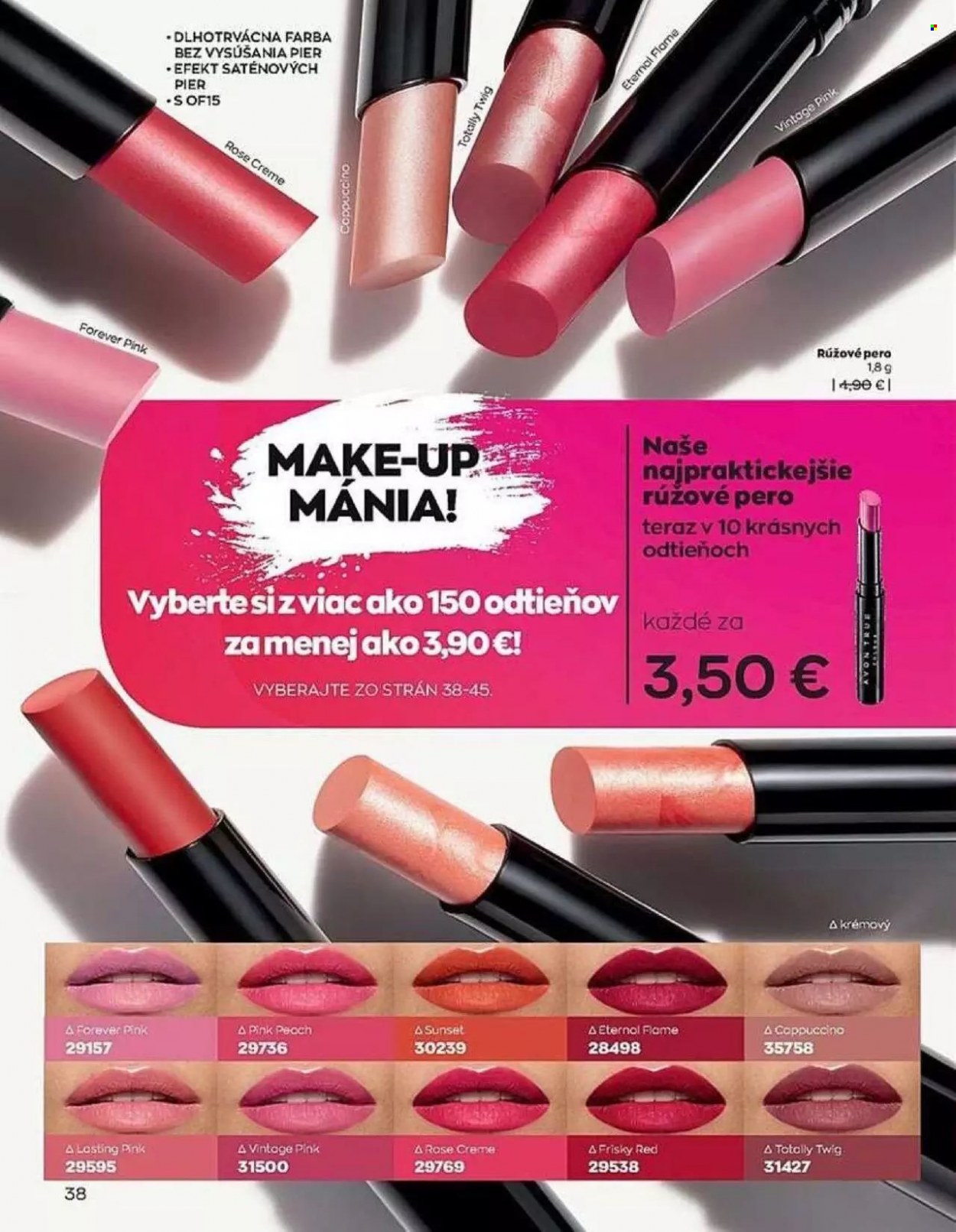 Leták Avon - 1.9.2022 - 30.9.2022. Strana 38