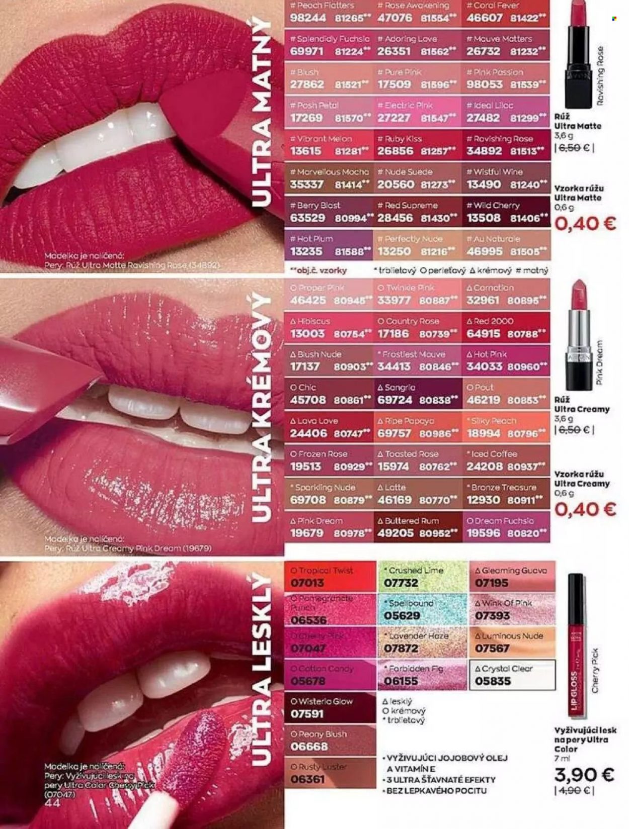 Leták Avon - 1.9.2022 - 30.9.2022. Strana 44