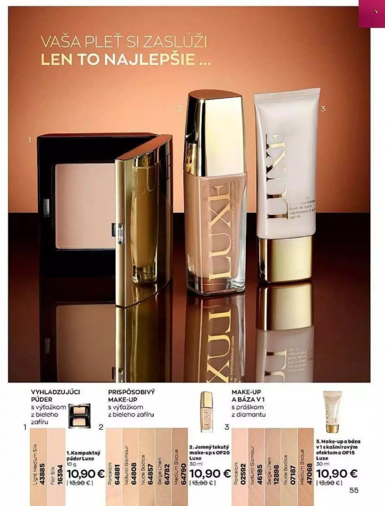 Leták Avon - 1.9.2022 - 30.9.2022. Strana 55