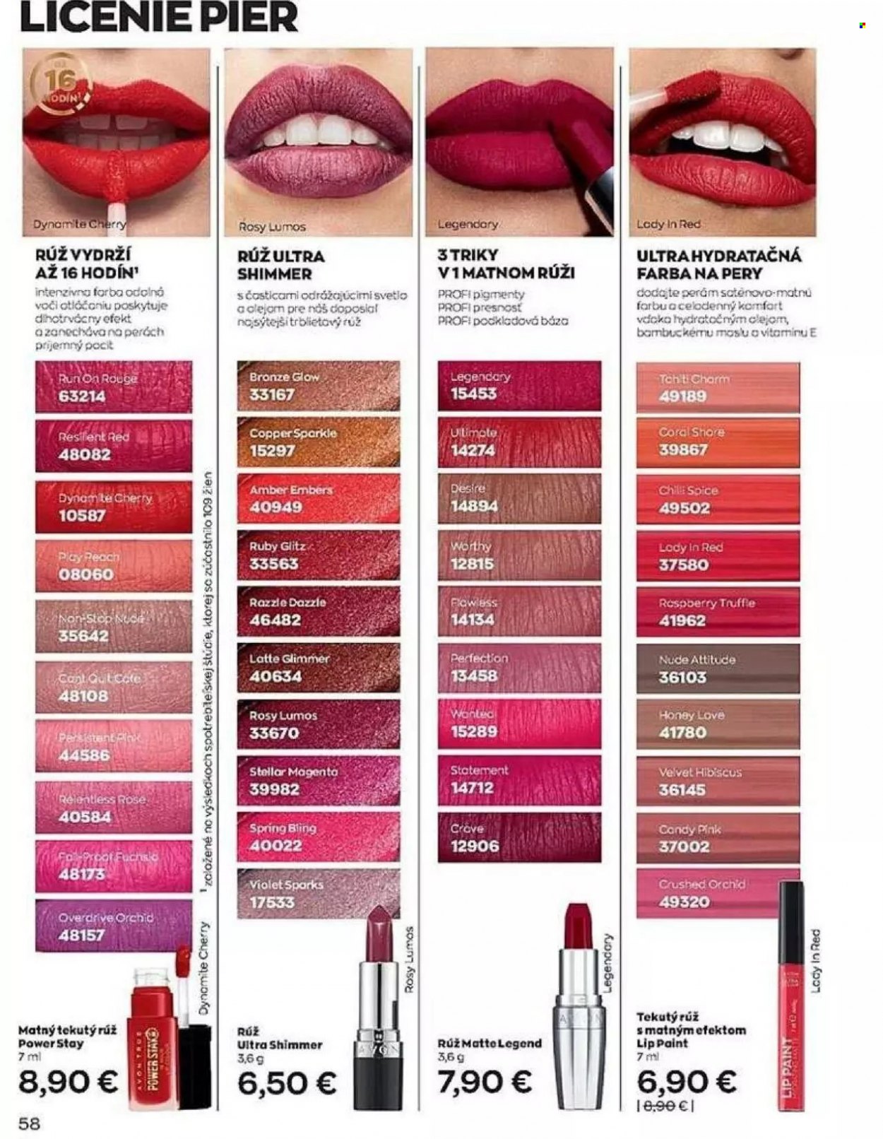 Leták Avon - 1.9.2022 - 30.9.2022. Strana 58