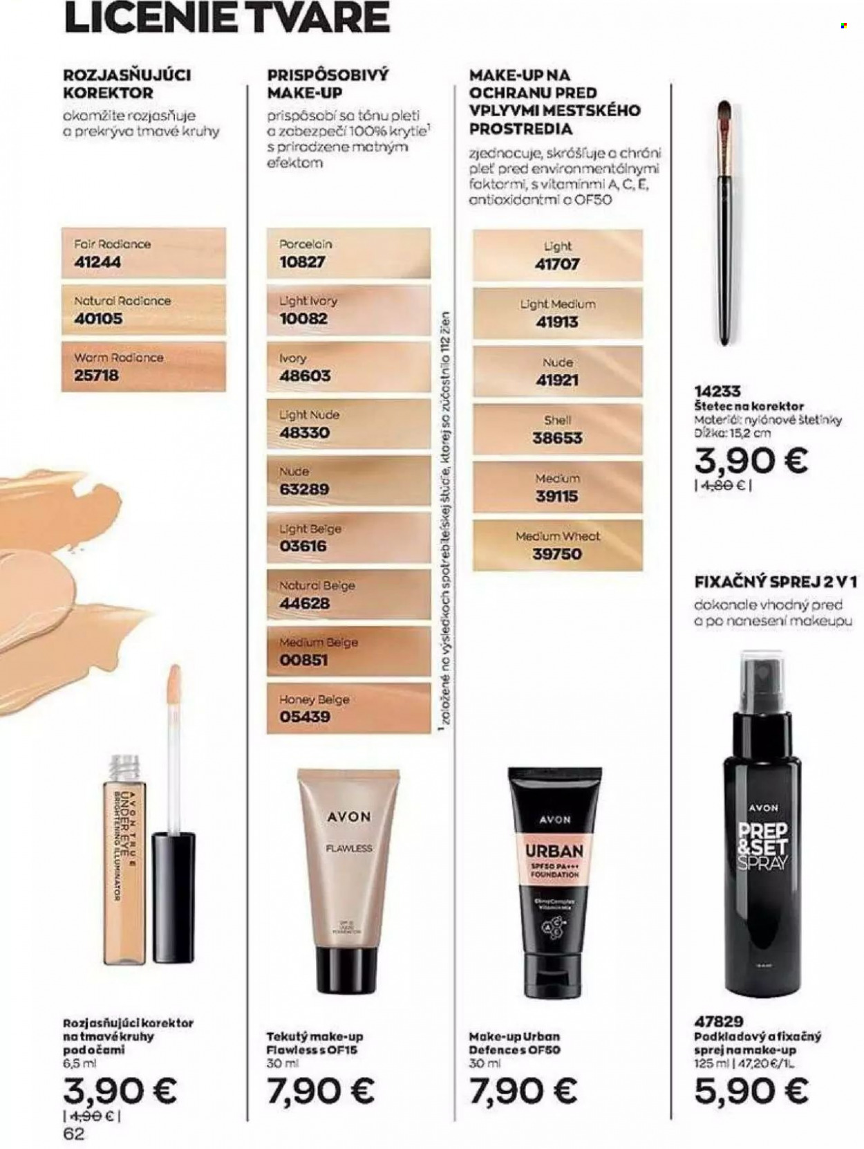 Leták Avon - 1.9.2022 - 30.9.2022. Strana 62