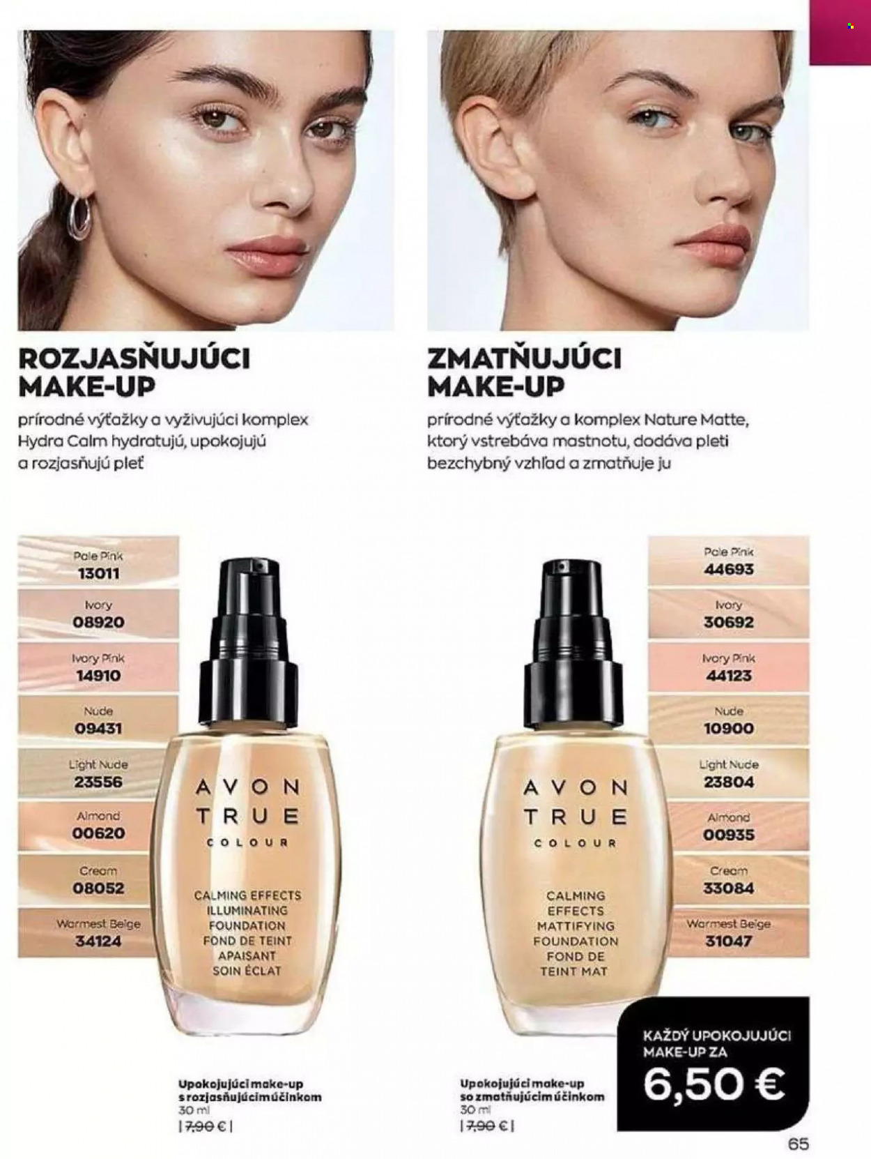 Leták Avon - 1.9.2022 - 30.9.2022. Strana 65