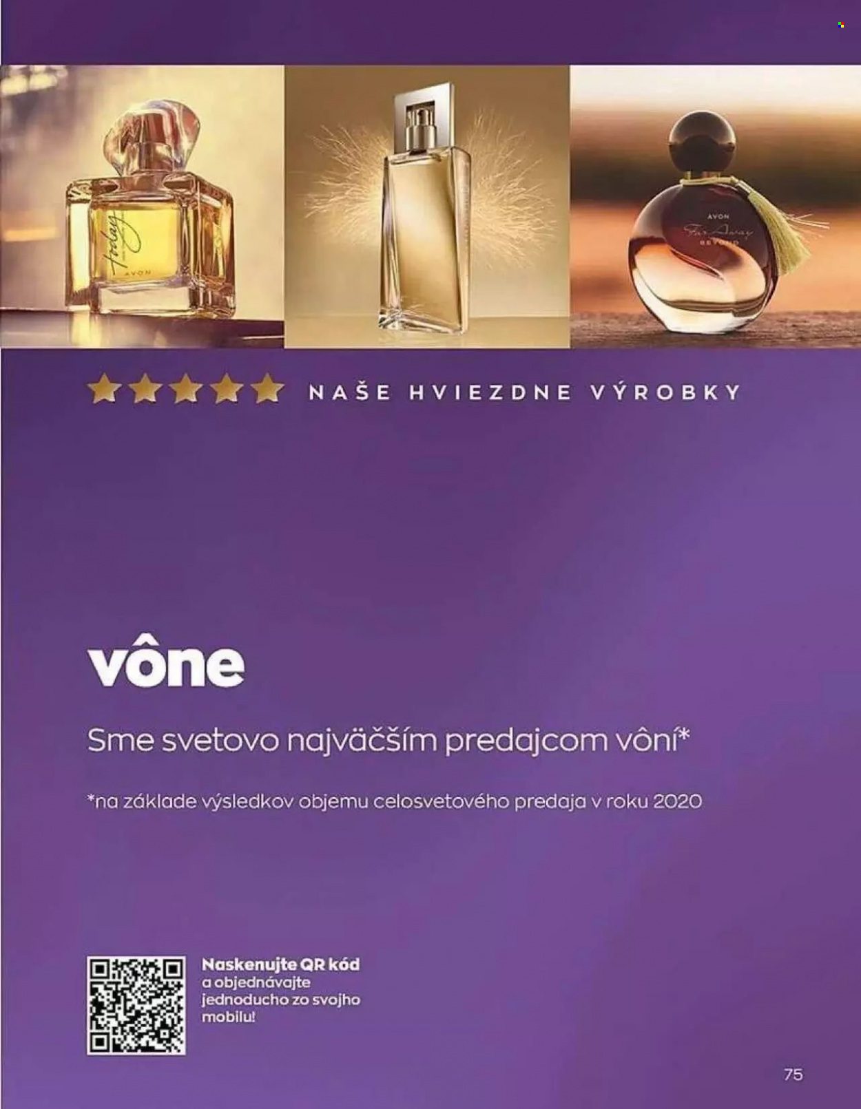 Leták Avon - 1.9.2022 - 30.9.2022. Strana 75