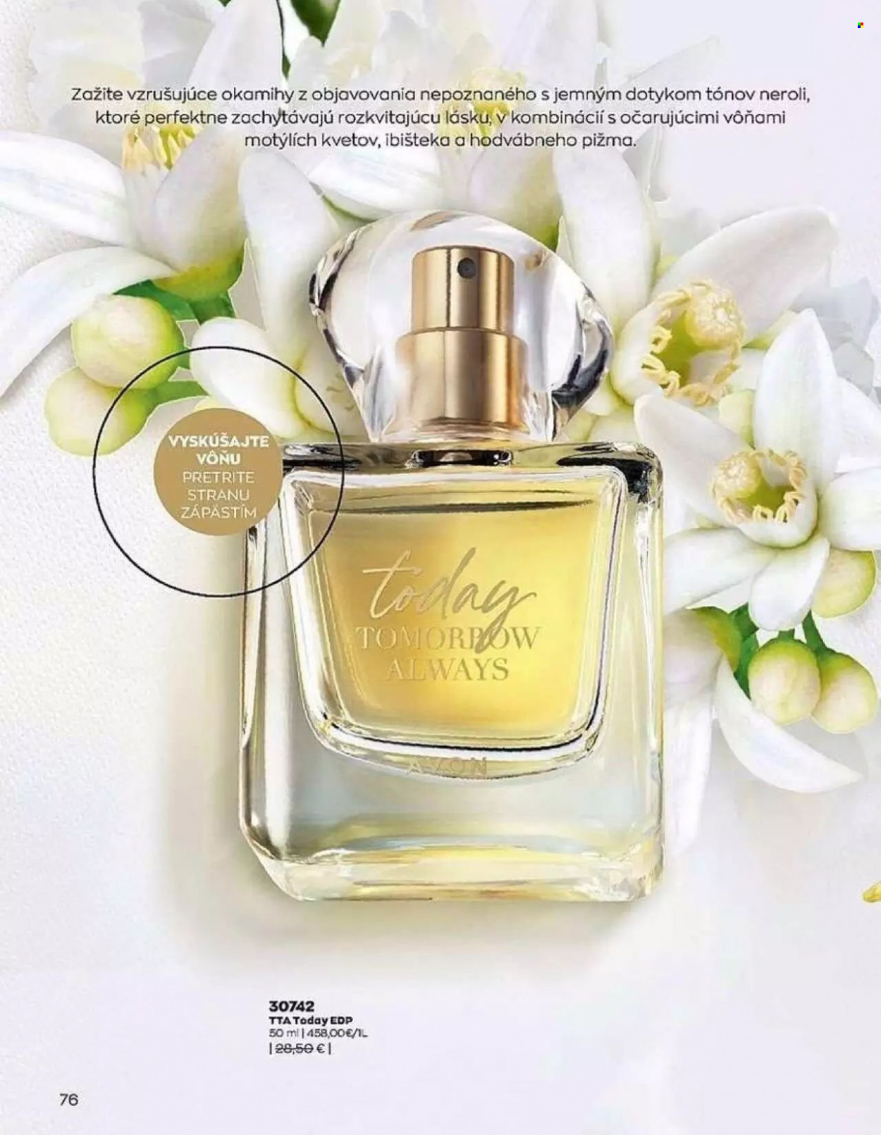 Leták Avon - 1.9.2022 - 30.9.2022. Strana 76
