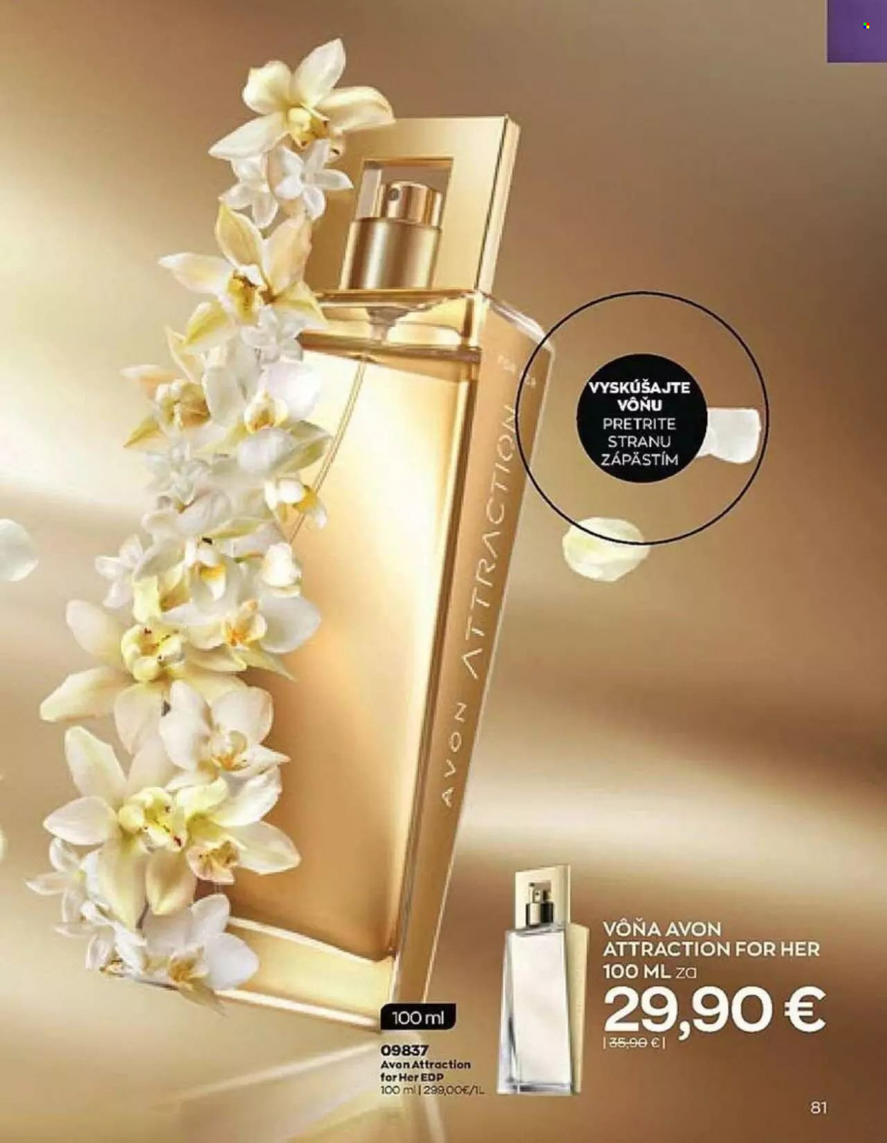Leták Avon - 1.9.2022 - 30.9.2022. Strana 81