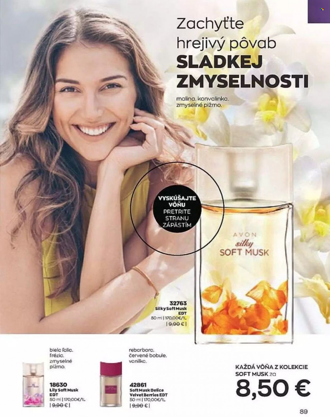 Leták Avon - 1.9.2022 - 30.9.2022. Strana 89