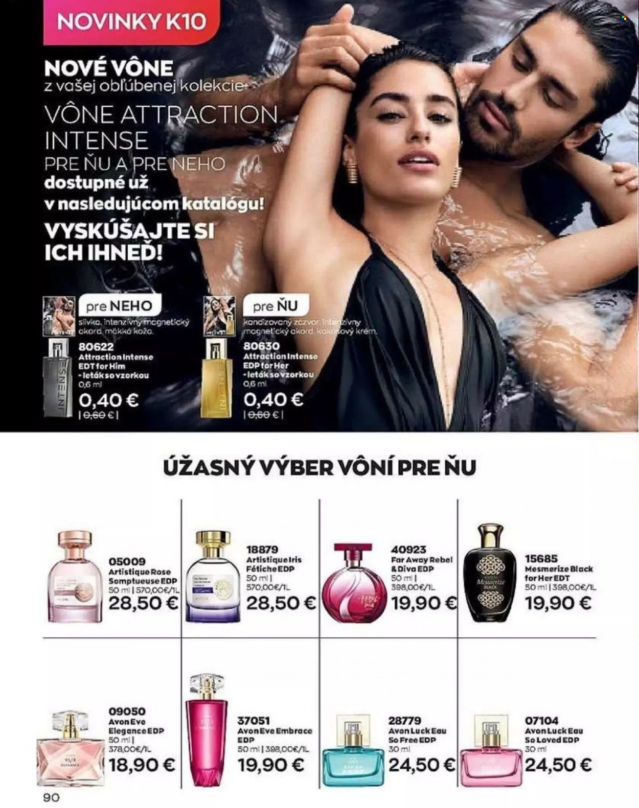 Leták Avon - 1.9.2022 - 30.9.2022. Strana 90