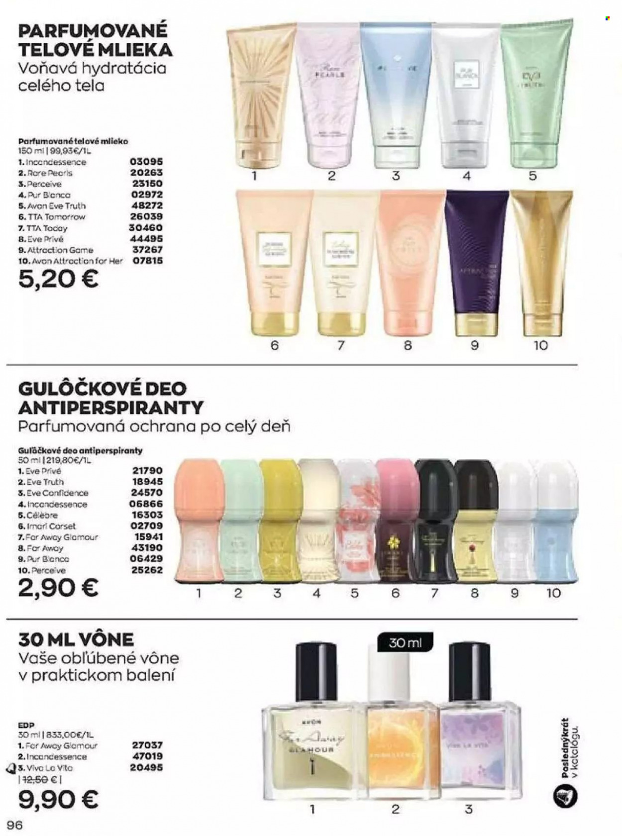 Leták Avon - 1.9.2022 - 30.9.2022. Strana 96