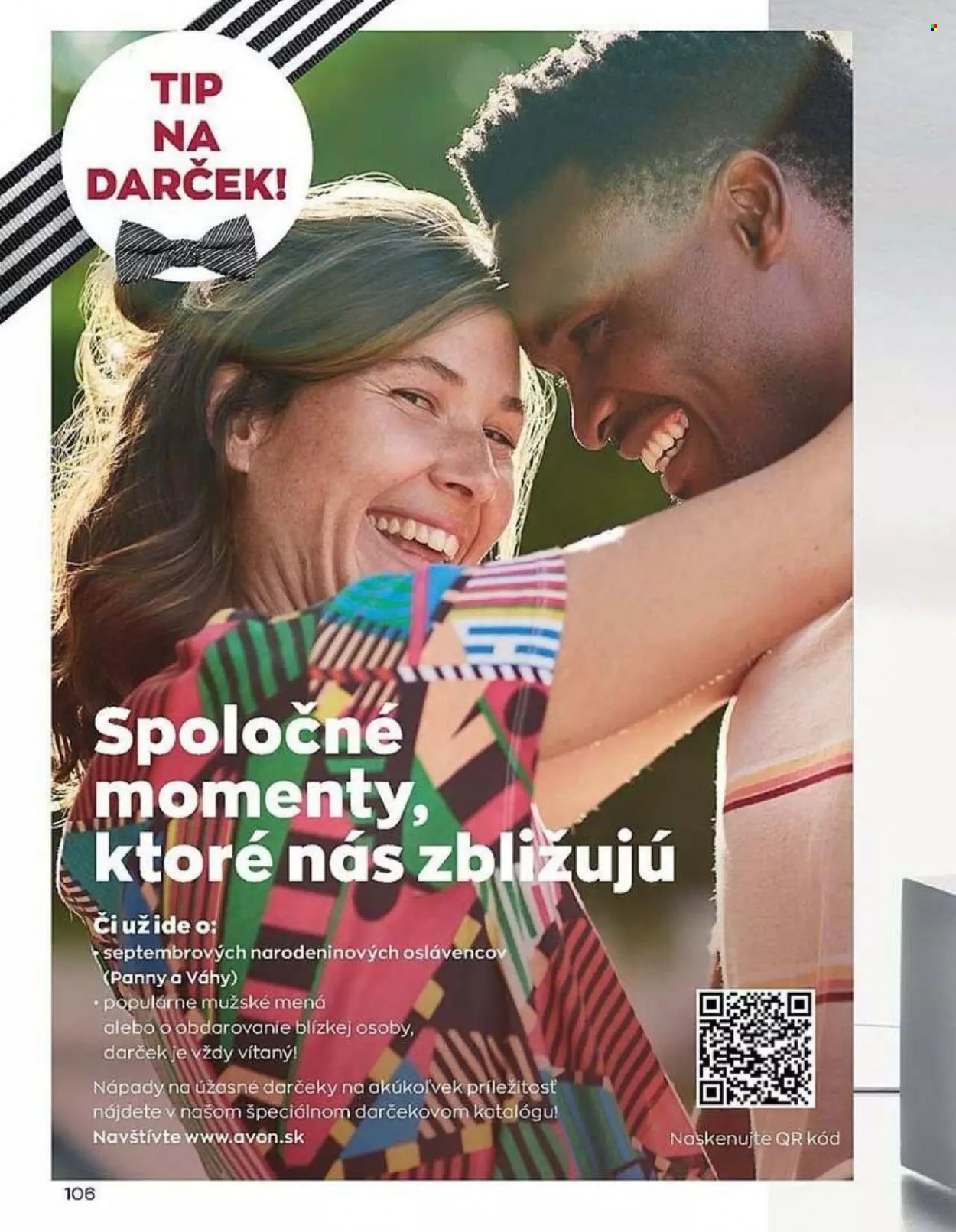 Leták Avon - 1.9.2022 - 30.9.2022. Strana 106