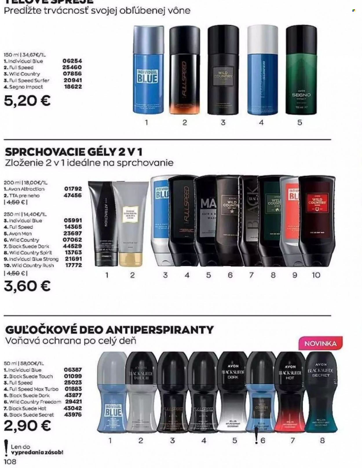 Leták Avon - 1.9.2022 - 30.9.2022. Strana 108