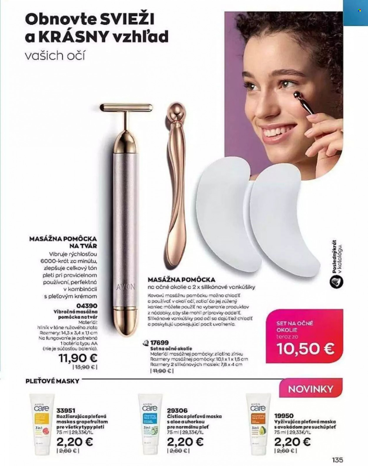 Leták Avon - 1.9.2022 - 30.9.2022. Strana 135