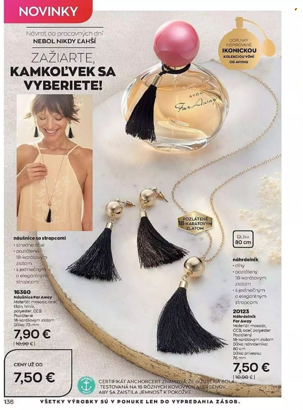 Leták Avon - 1.9.2022 - 30.9.2022. Strana 136