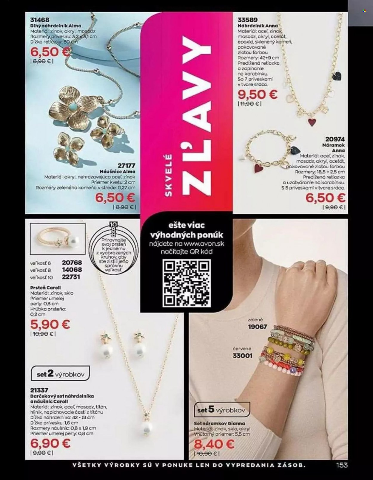 Leták Avon - 1.9.2022 - 30.9.2022. Strana 153