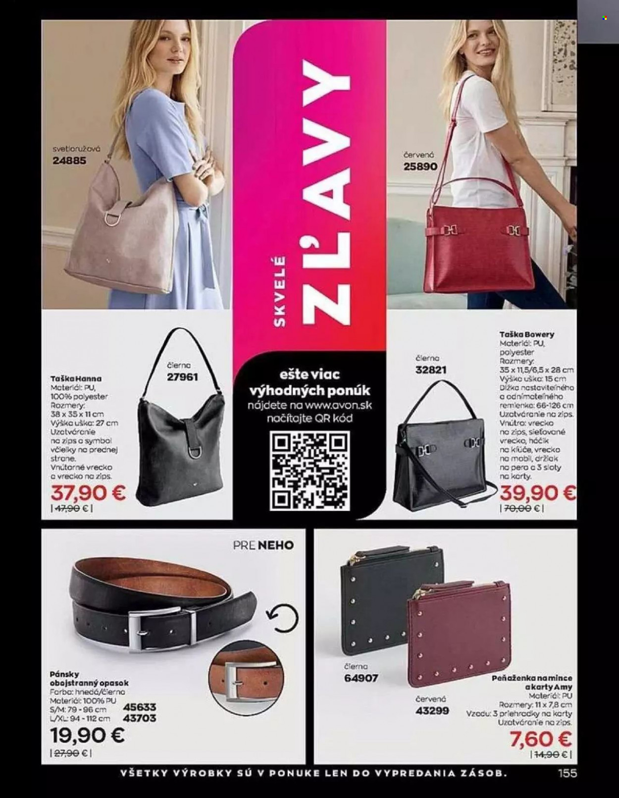 Leták Avon - 1.9.2022 - 30.9.2022. Strana 155