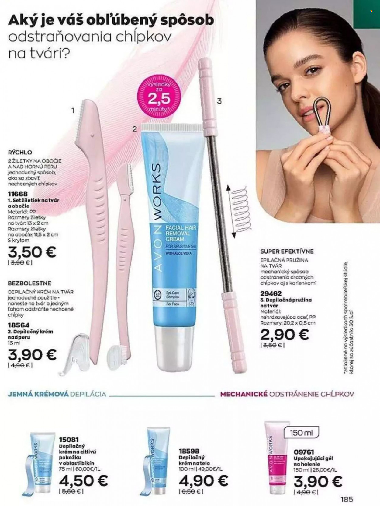 Leták Avon - 1.9.2022 - 30.9.2022. Strana 185