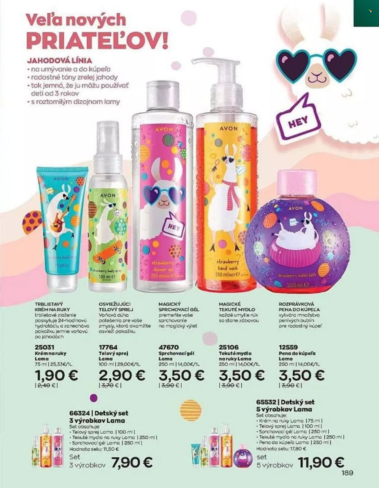 Leták Avon - 1.9.2022 - 30.9.2022. Strana 189