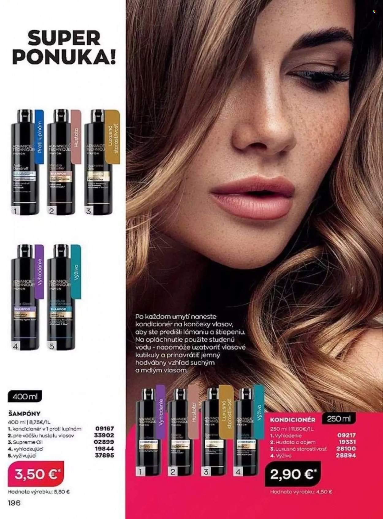 Leták Avon - 1.9.2022 - 30.9.2022. Strana 196