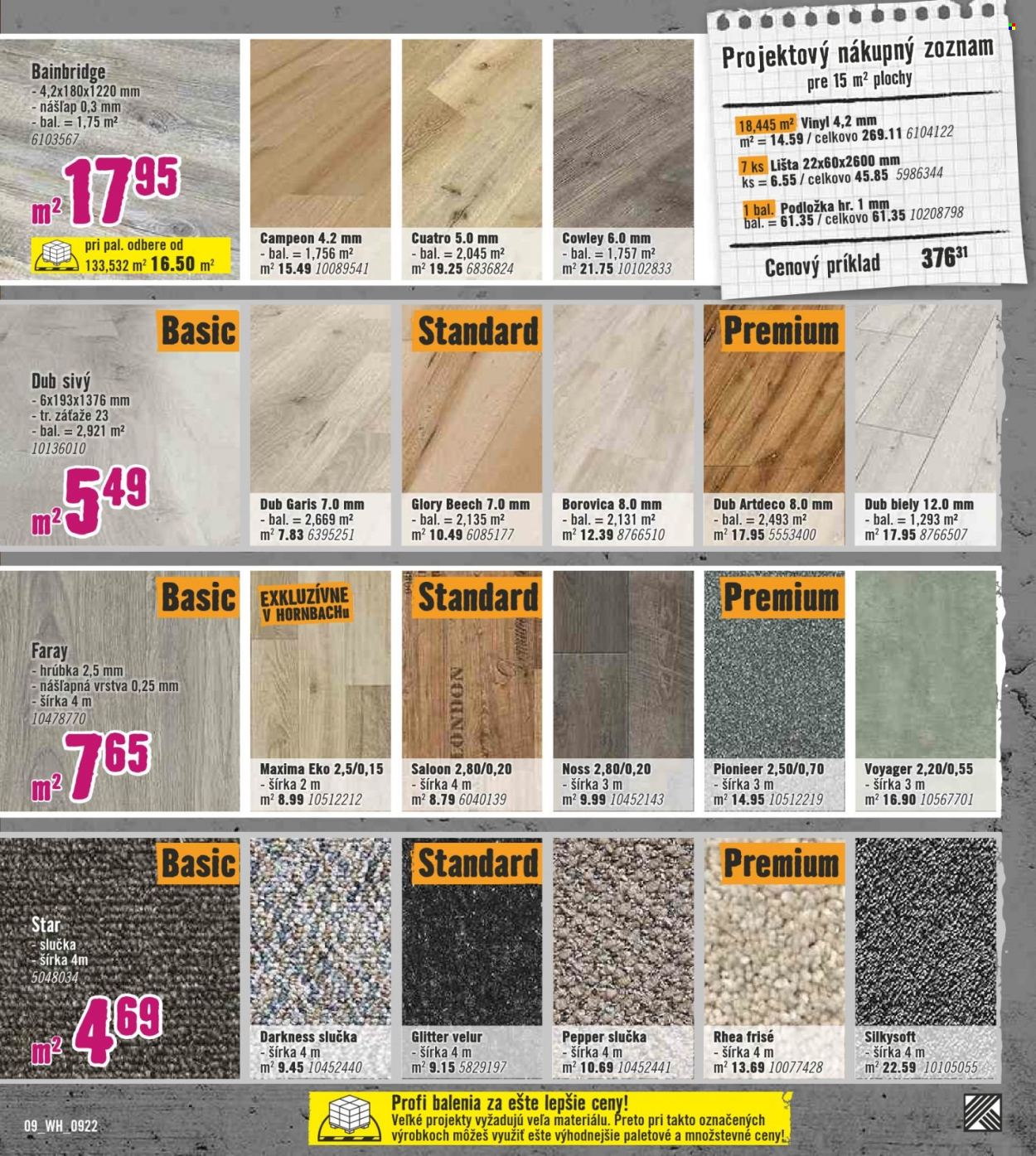 Leták Hornbach - 1.9.2022 - 14.9.2022. Strana 9