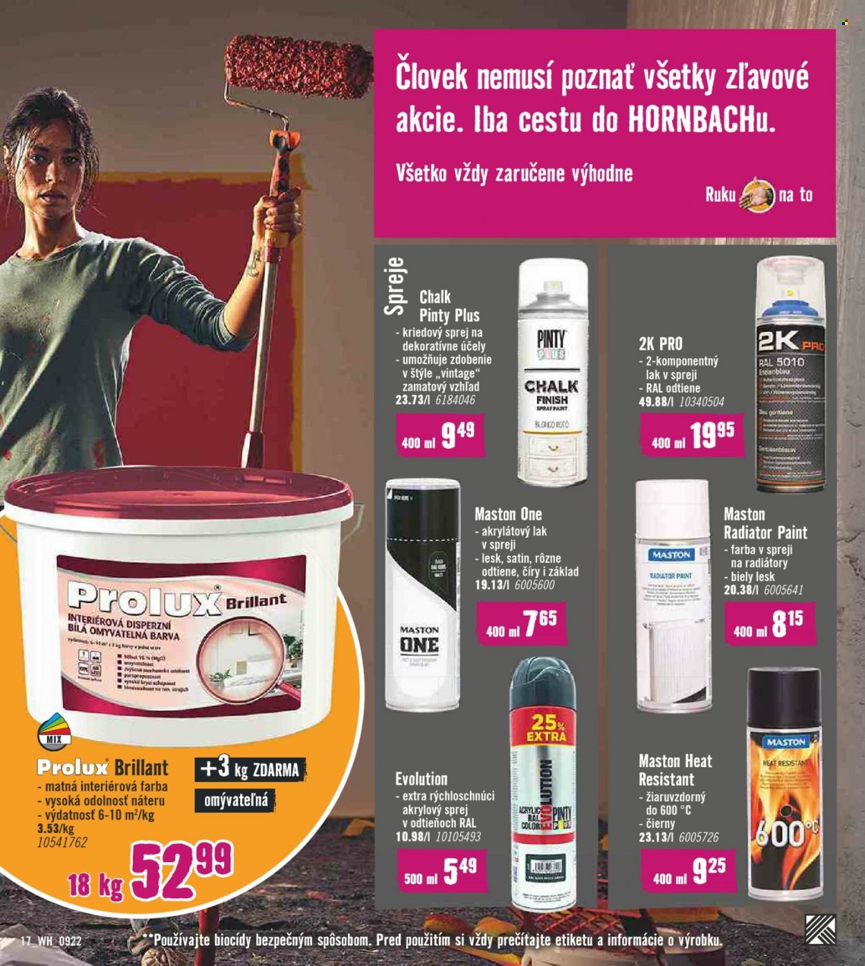 Leták Hornbach - 1.9.2022 - 14.9.2022. Strana 17