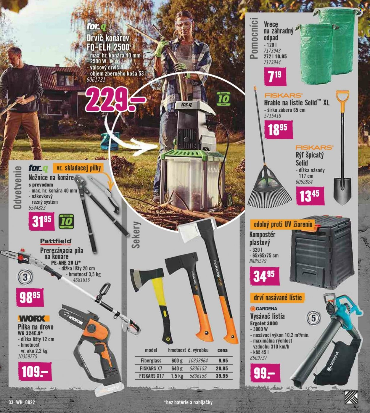 Leták Hornbach - 1.9.2022 - 14.9.2022. Strana 33