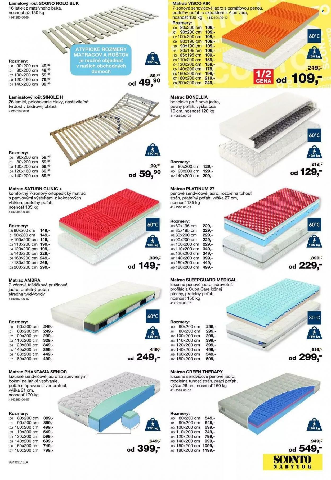 Leták Sconto nábytok - 2.9.2022 - 22.9.2022. Strana 13
