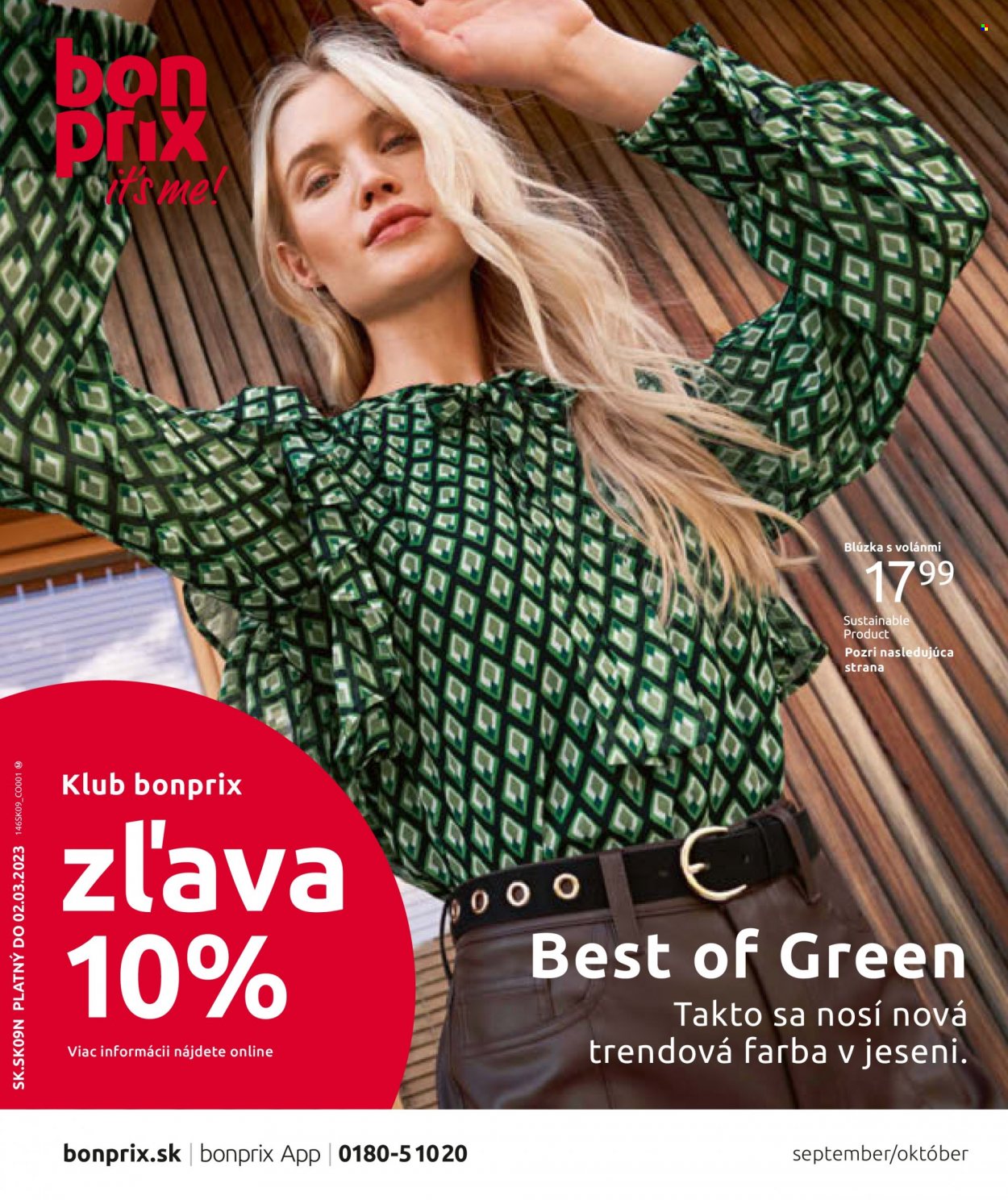 Leták Bonprix - 4.9.2022 - 21.11.2022. Strana 1