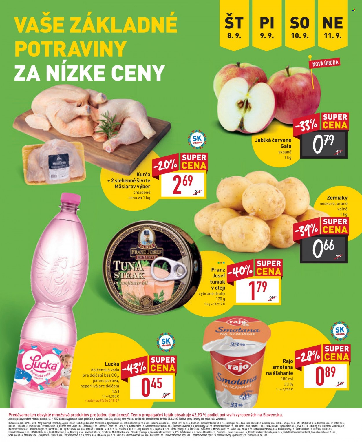 Leták Billa - 7.9.2022 - 13.9.2022. Strana 20
