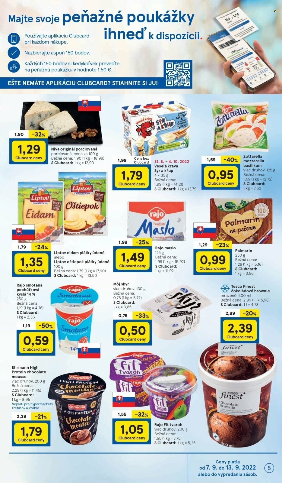 Leták TESCO - 7.9.2022 - 13.9.2022. Strana 5