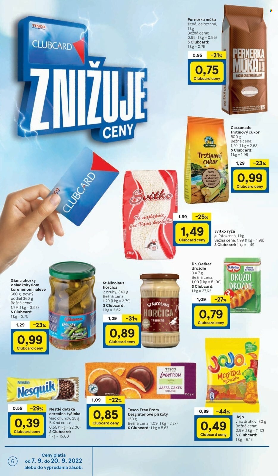 Leták TESCO - 7.9.2022 - 13.9.2022. Strana 6