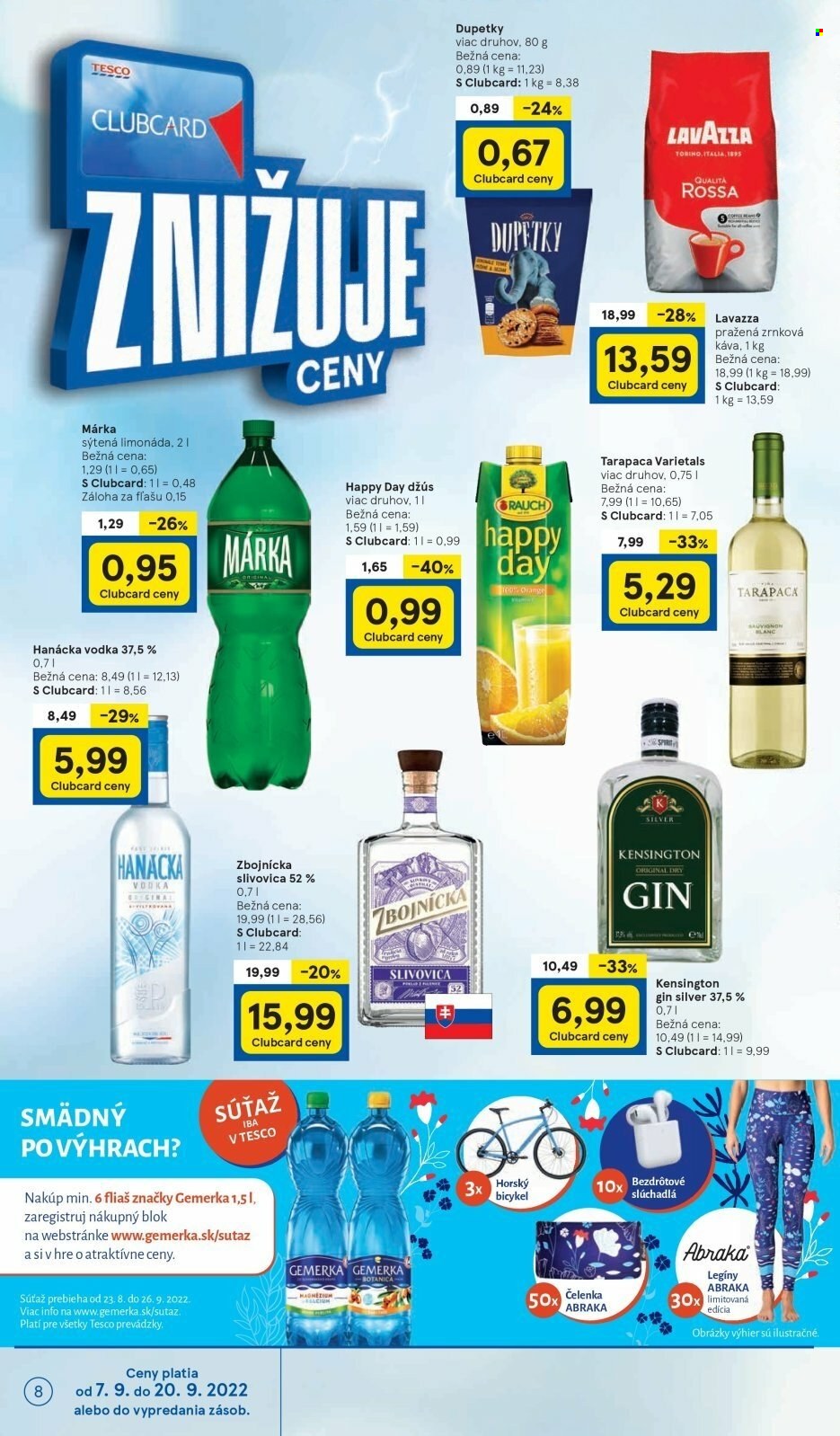 Leták TESCO - 7.9.2022 - 13.9.2022. Strana 8