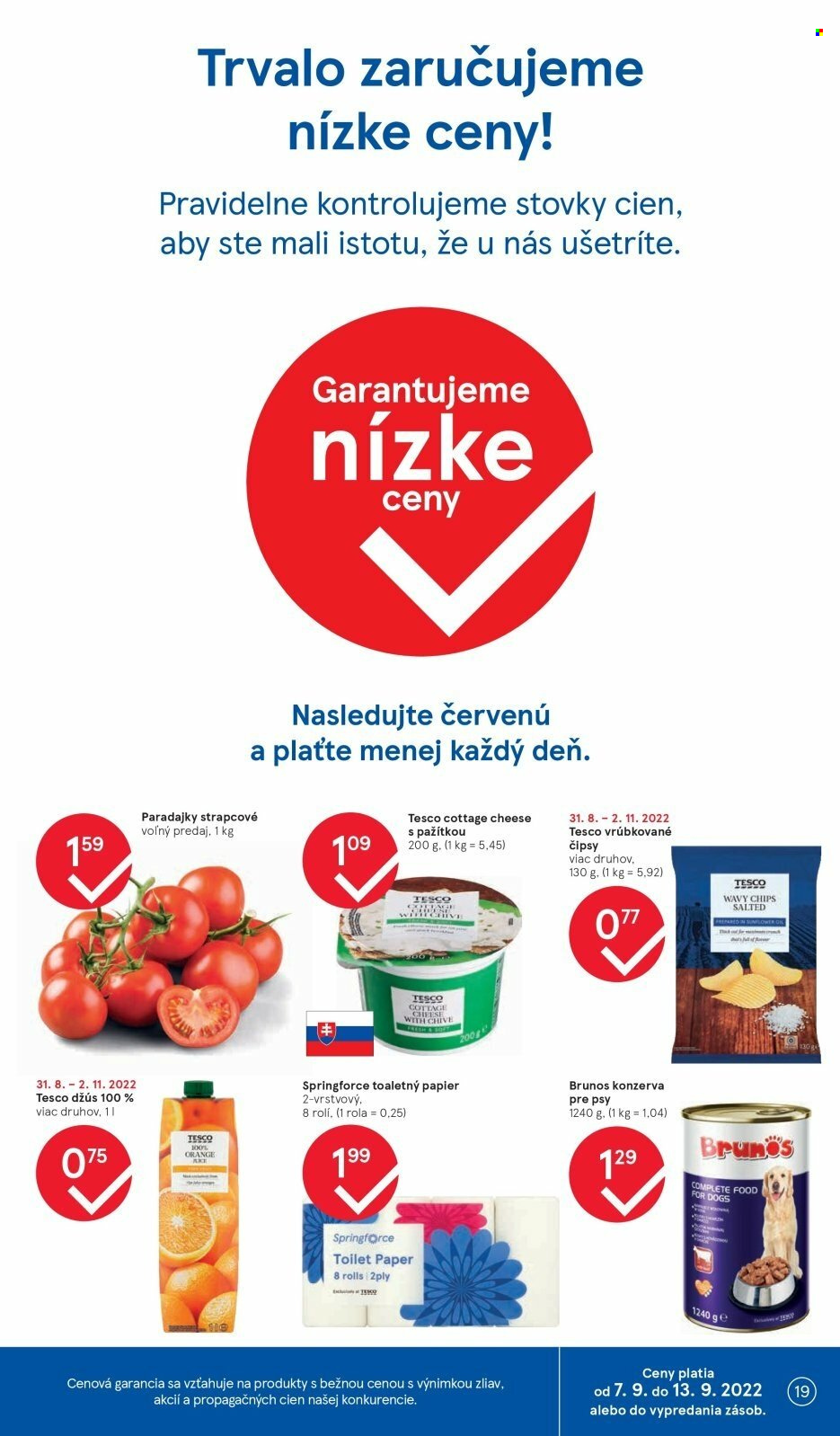 Leták TESCO - 7.9.2022 - 13.9.2022. Strana 19