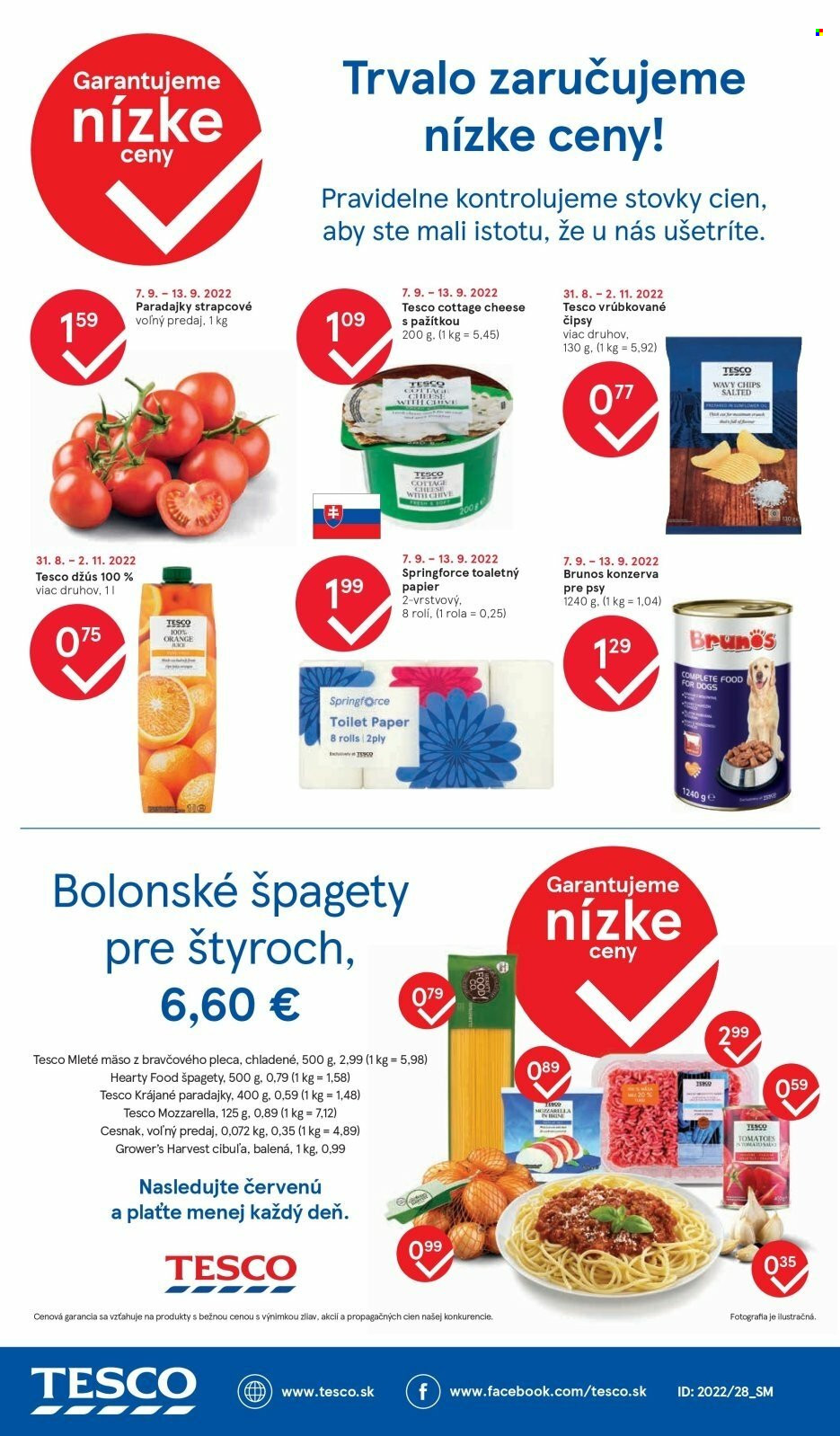 Leták TESCO supermarket - 7.9.2022 - 13.9.2022. Strana 8