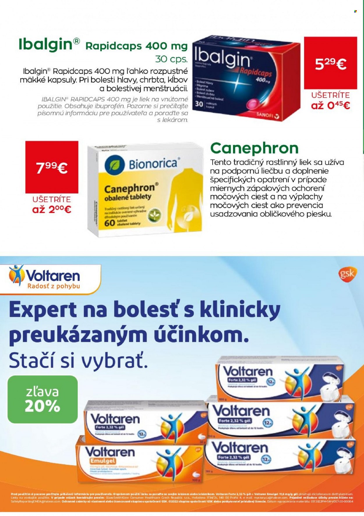 Leták Schneider Lekáreň - 1.9.2022 - 30.9.2022. Strana 8