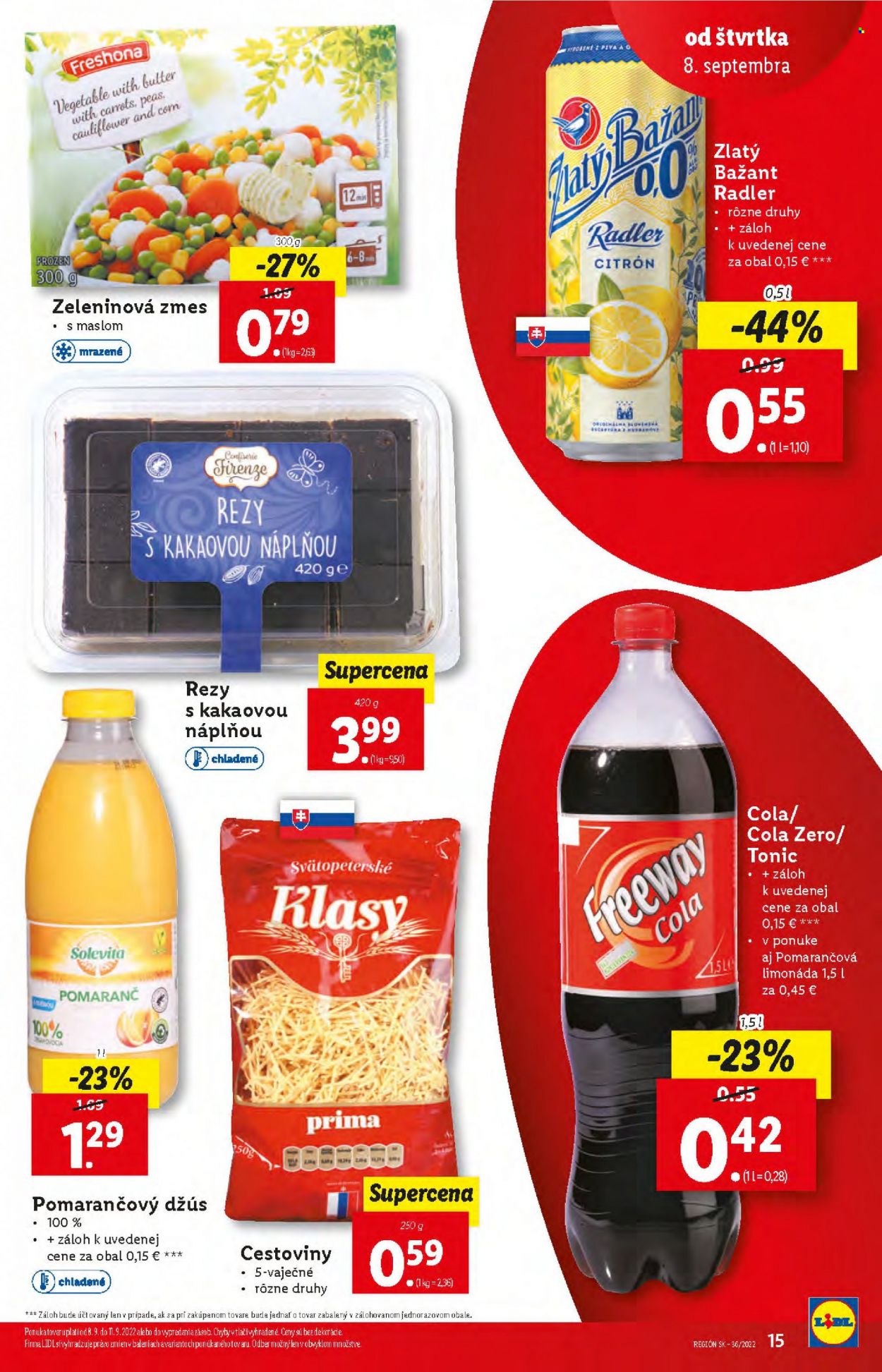 Leták Lidl - 8.9.2022 - 11.9.2022. Strana 15