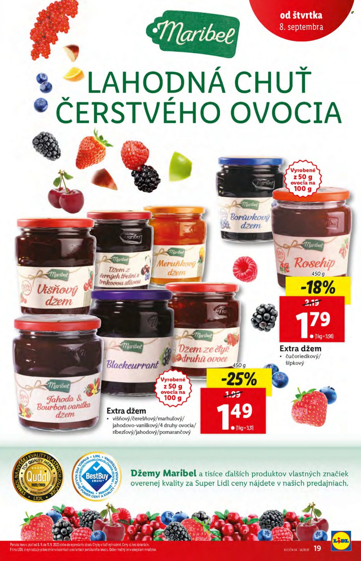 Leták Lidl - 8.9.2022 - 11.9.2022. Strana 19
