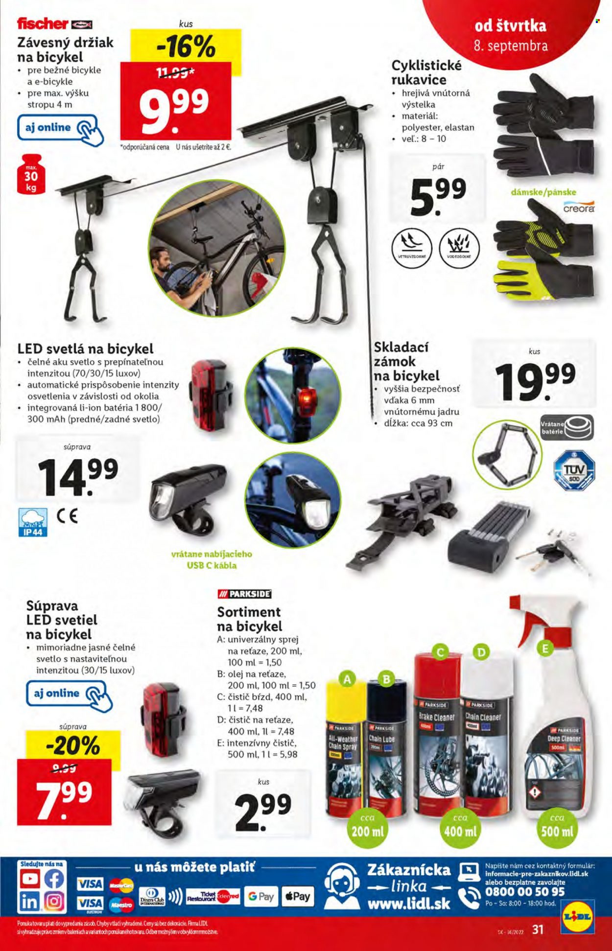 Leták Lidl - 8.9.2022 - 11.9.2022. Strana 31