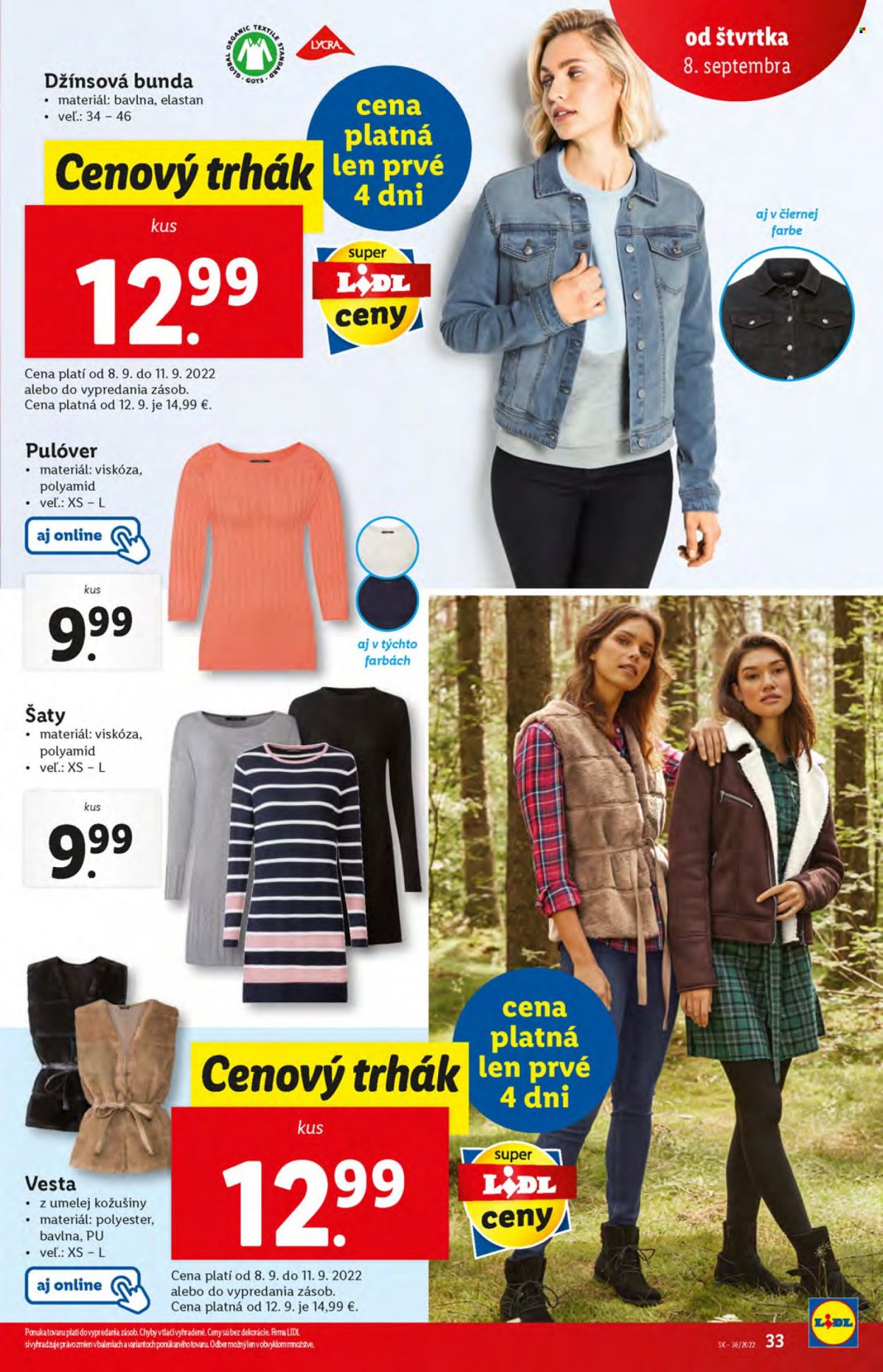 Leták Lidl - 8.9.2022 - 11.9.2022. Strana 33