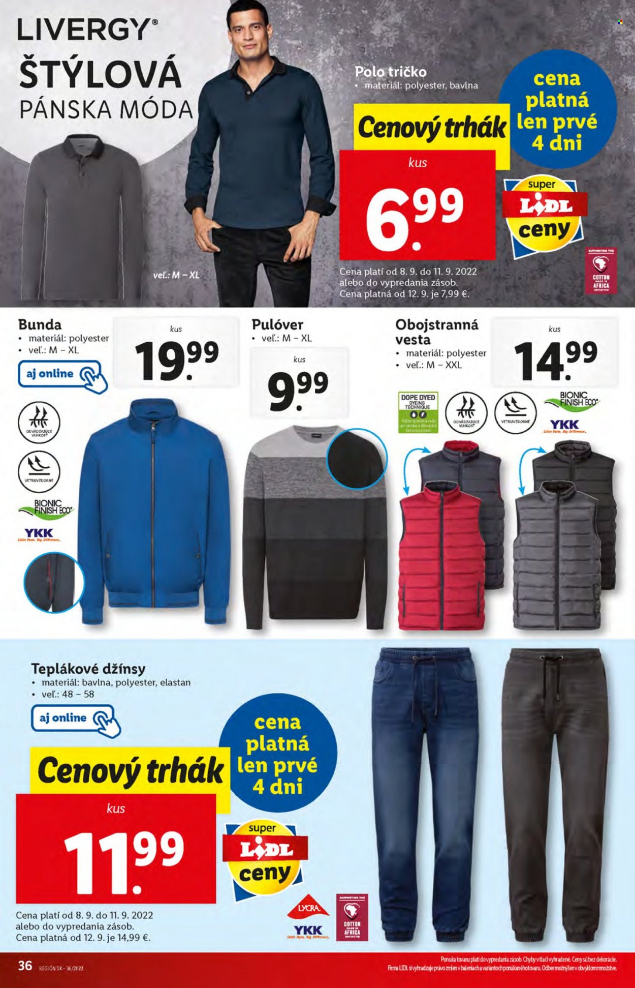 Leták Lidl - 8.9.2022 - 11.9.2022. Strana 36